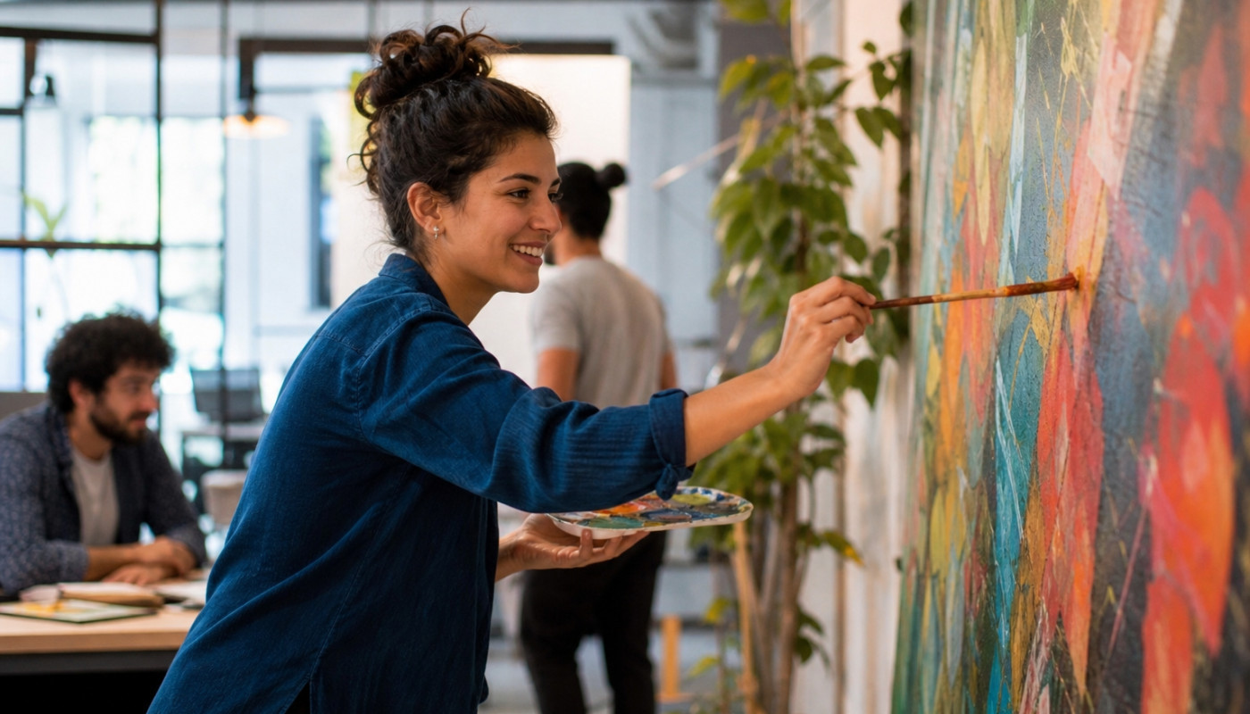 ¿Puede el arte fortalecer la motivación laboral?